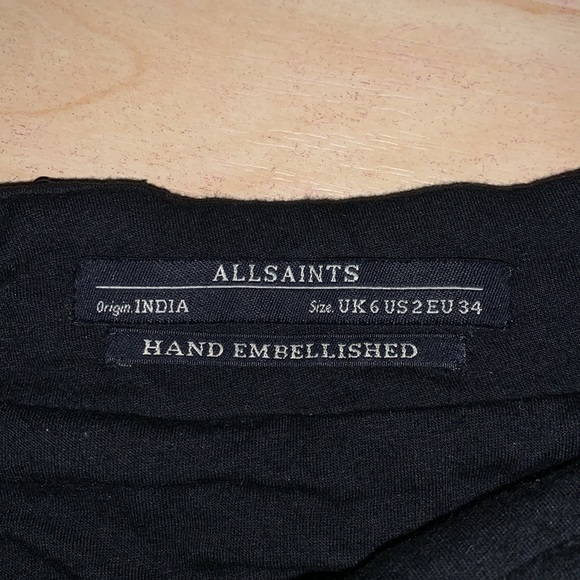 Allsaints NWOT quartz mini skirt - Picture 4 of 5